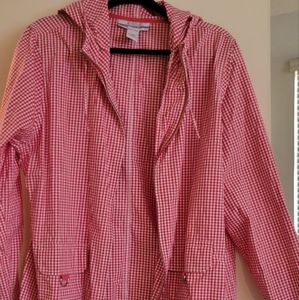 Plus Size Hooded Spring Jacket